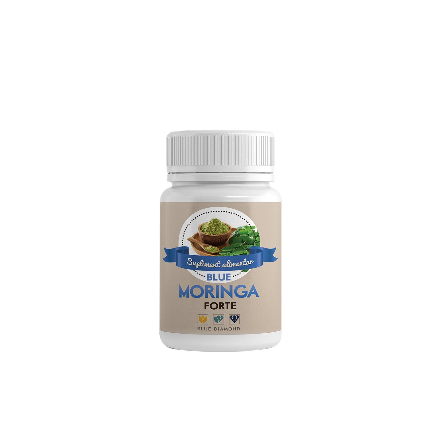 Moringa si propolis verde Brazilian, 60 capsule, Blue Diamond