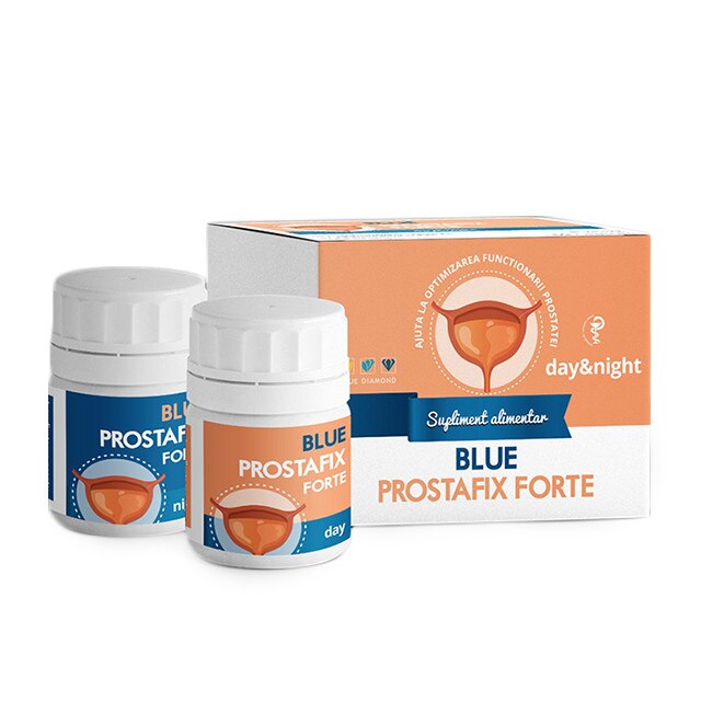 Prostafix zi si noapte - supliment 100% natural, Blue Diamond, 2x30 capsule