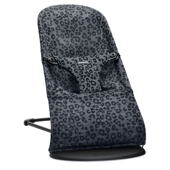 Balansoar ergonomic pentru bebelusi, BabyBjorn Original – Bliss, de la 3.5 kg pana la 2 ani, 3 pozitii reglare, pliabil, Antracite/Leopard Mesh Balansoar ergonomic pentru bebelusi, BabyBjorn Original – Bliss, de la 3.5 kg pana la 2 ani, 3 pozitii reglare, pliabil, Antracite/Leopard Mesh