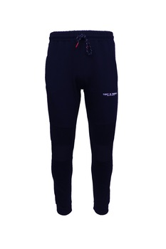 Pantaloni trening barbat, Univers Fashion, slim fit, culoare albastru, 2 buzunare laterale si un buzunar la spate cu fermoare, marime 2XL Pantaloni trening barbat, Univers Fashion, slim fit, culoare albastru, 2 buzunare laterale si un buzunar la spate cu fermoare, marime 2XL