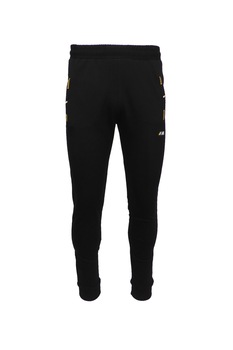 Pantaloni trening barbat, Univers Fashion, culoare neagra, slim fit, 2 buzunare laterale si un buzunar la spate cu fermoare, marime 2XL Pantaloni trening barbat, Univers Fashion, culoare neagra, slim fit, 2 buzunare laterale si un buzunar la spate cu fermoare, marime 2XL