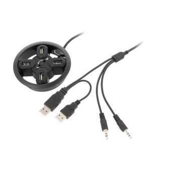 Hub USB, 4 porturi, Goobay, 93896, T113986 Hub USB, 4 porturi, Goobay, 93896, T113986