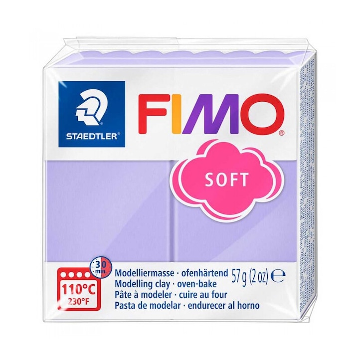 Pasta de modelaj FIMO Effect 57g Violet pastel Pastel