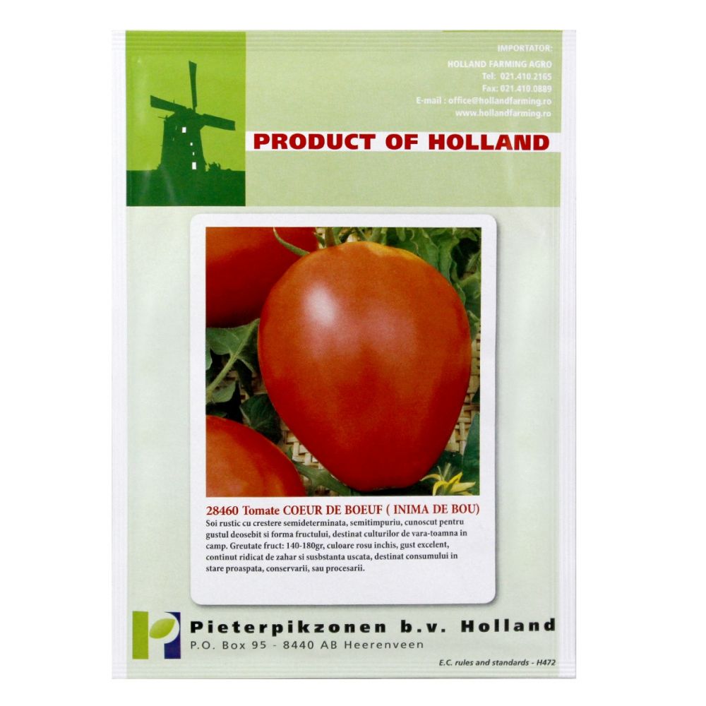 Seminte de rosii INIMA DE BOU, plic 5 grame