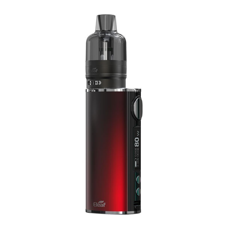 Kit Tigara Electronica Eleaf iStick T80 + GTL ,80w ,3000mAh ,4.5ml ,Gradient Red