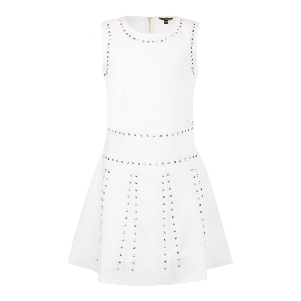 Rochie ecopiele, Guess Kids, alba