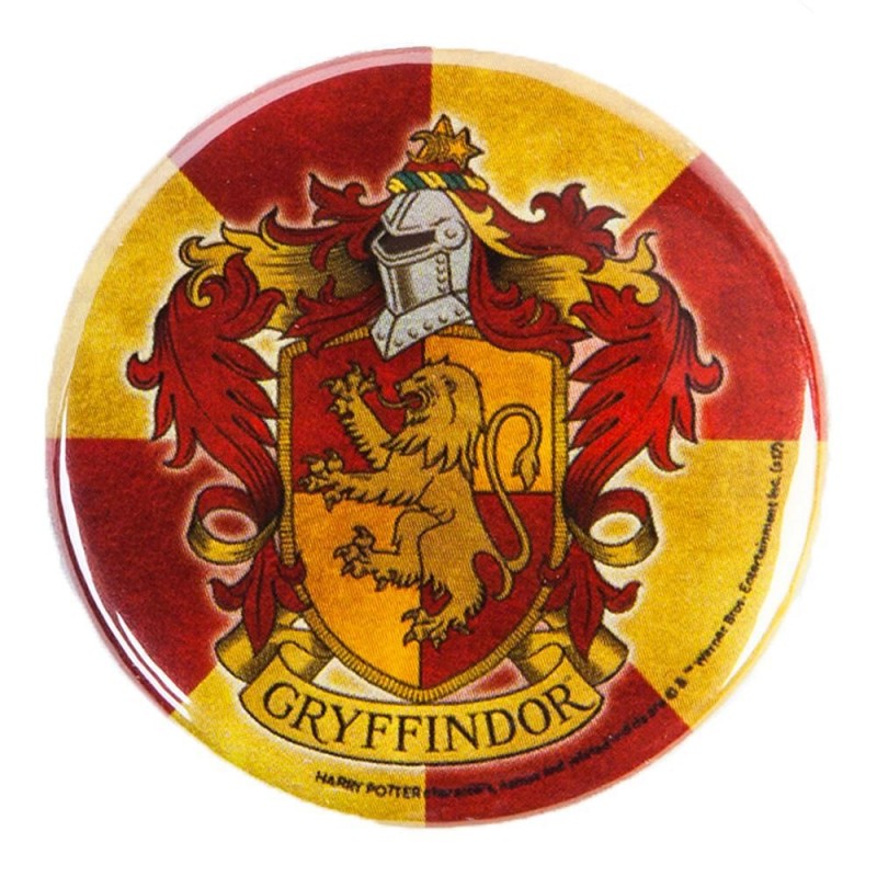 Insigna Harry Potter - Gryffindor , 4 cm, Multicolor