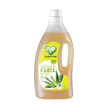 Detergent GEL bio de rufe cu aloe vera, Planet Pure, 1.5L Detergent GEL bio de rufe cu aloe vera, Planet Pure, 1.5L