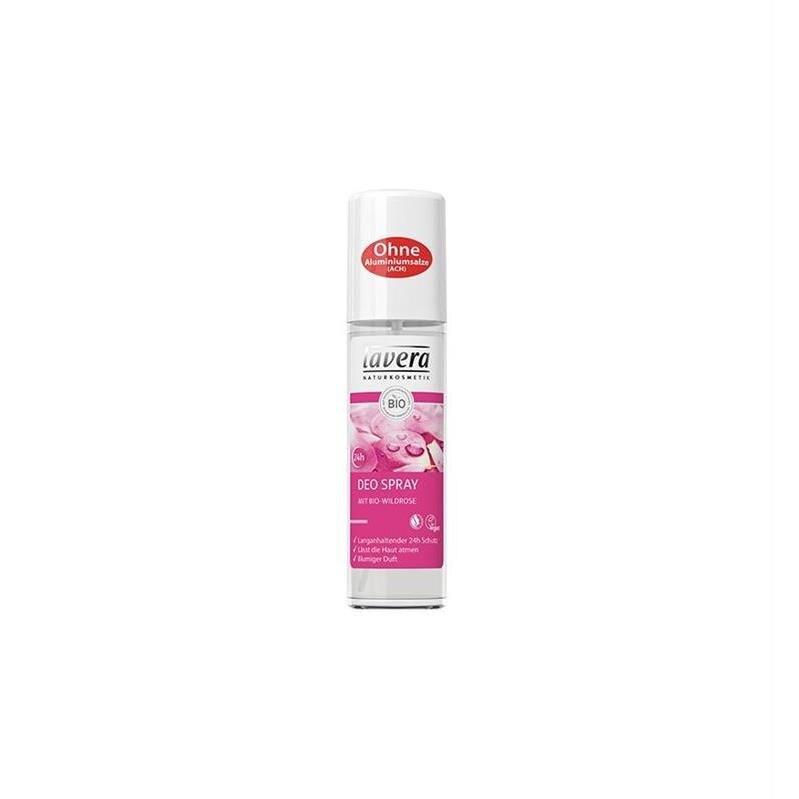 Deodorant Bio cu Trandafir Salbatic Lavera 75ml
