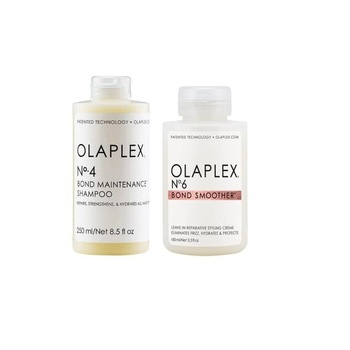 Kit intretinere, Olaplex reparator, Sampon nr. 4 250 ml si Crema nr. 6 100 ml Kit intretinere, Olaplex reparator, Sampon nr. 4 250 ml si Crema nr. 6 100 ml