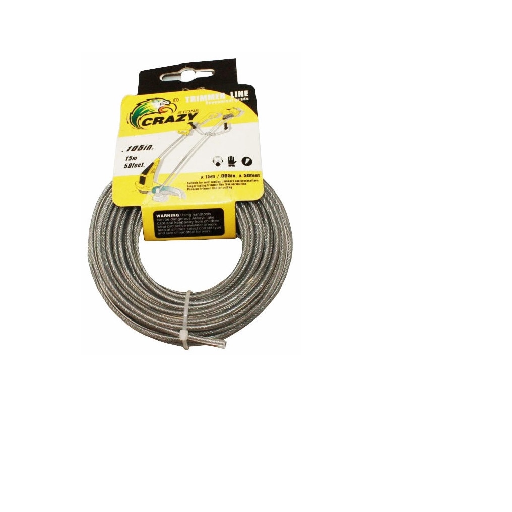 Fir trimmer cu insertie metalica Gospodarul profesionist 15 M - 2.7 MM