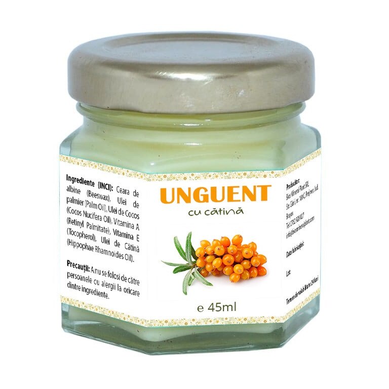 Unguent cu Catina, 100% natural, 45 ml