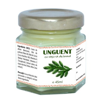 Unguent cu Rasina de Brad, 100% natural, 45 ml Unguent cu Rasina de Brad, 100% natural, 45 ml