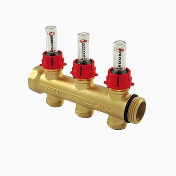 Colector cu debitmetre 3 cai TIEMME Raccorderie Colector cu debitmetre 3 cai TIEMME Raccorderie