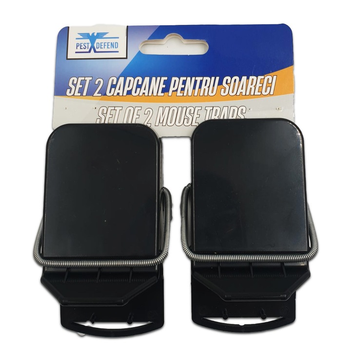 Capcana tip cleste pentru capturare soareci 9.5x4.7x4.3 cm