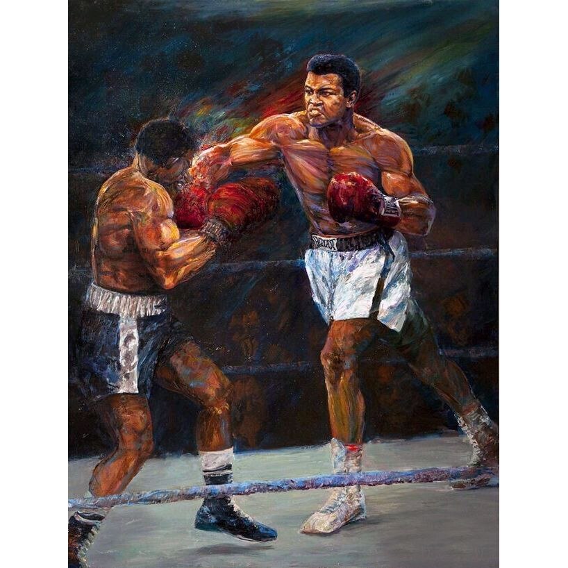 Pictura pe numere Criando (set) 40x50 cm - Panza din bumbac pe rama de lemn (PDP-1027)