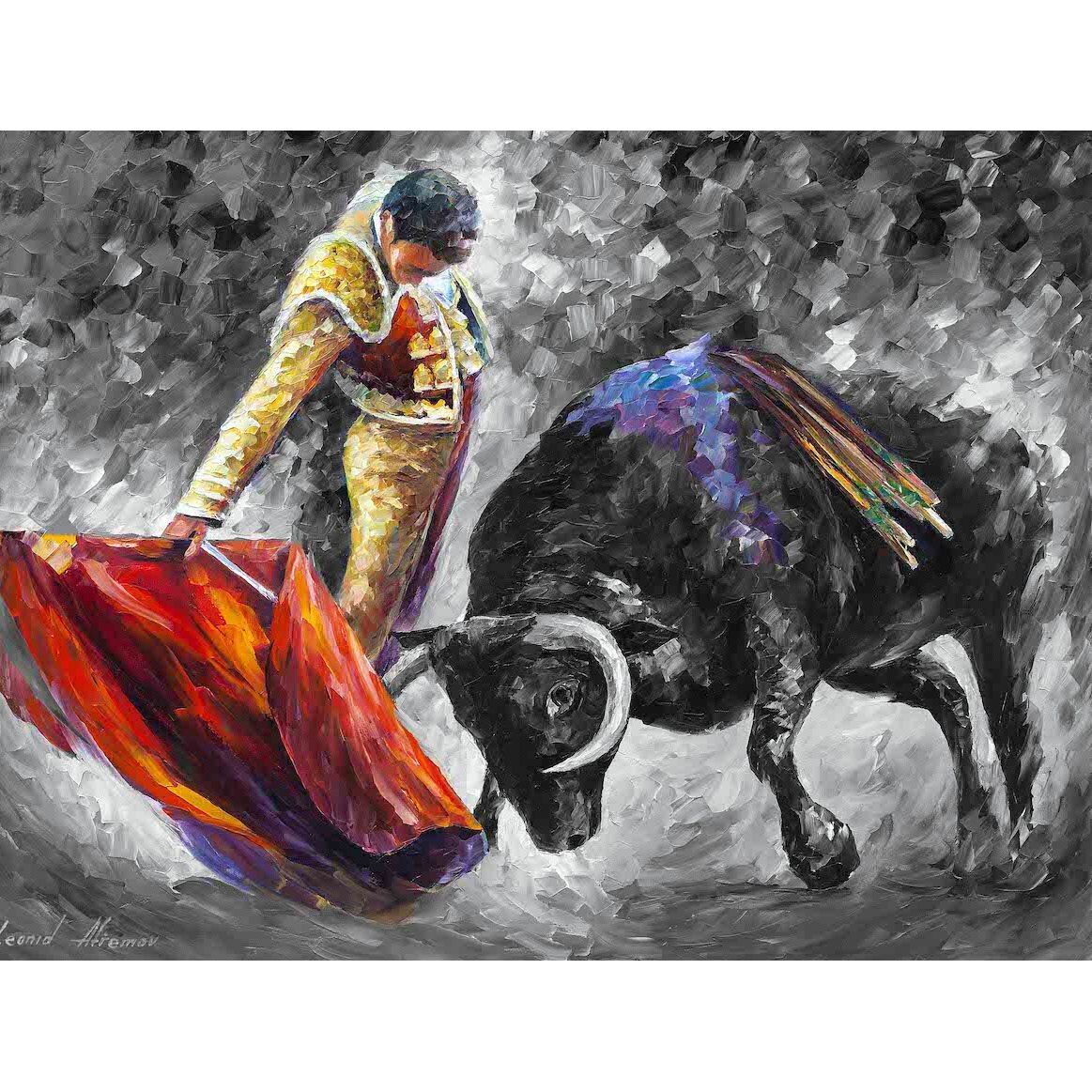 Pictura pe numere Criando (set) 40x50 cm - Panza din bumbac pe rama de lemn (PDP-1189)