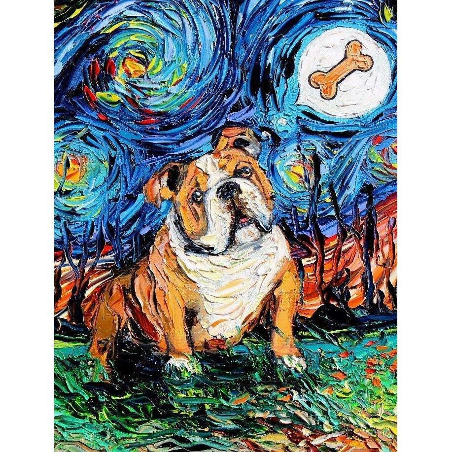 Pictura pe numere Criando (set) 40x50 cm - Panza din bumbac pe rama de lemn (PDP-1162)