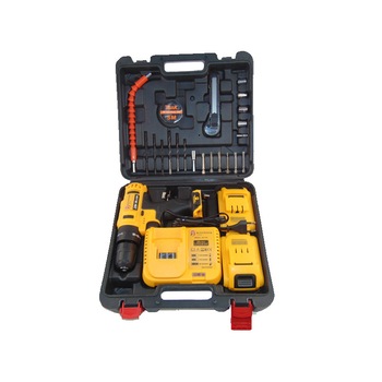 Set bormasina autofiletanta + percutie, cu acumulator 24V + accesorii multiple, Vermark Starke Set bormasina autofiletanta + percutie, cu acumulator 24V + accesorii multiple, Vermark Starke