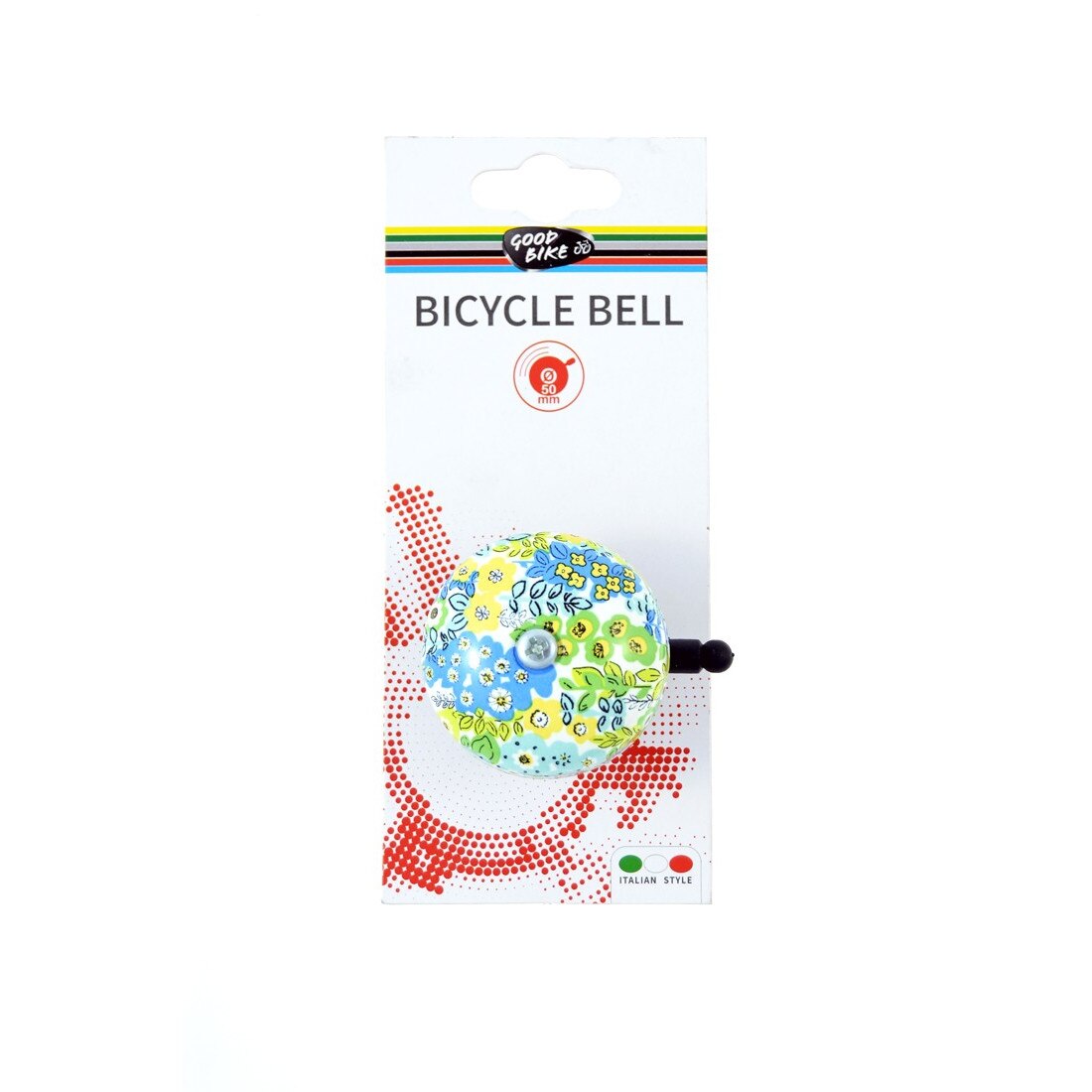 Clopotel pentru bicicleta Retro Good Bike, multicolor, 50 mm