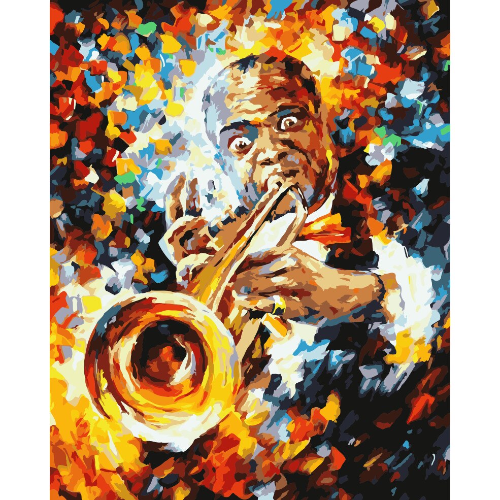 Pictura pe numere Criando (set) 40x50 cm - Panza din bumbac pe rama de lemn (PDP-1316)