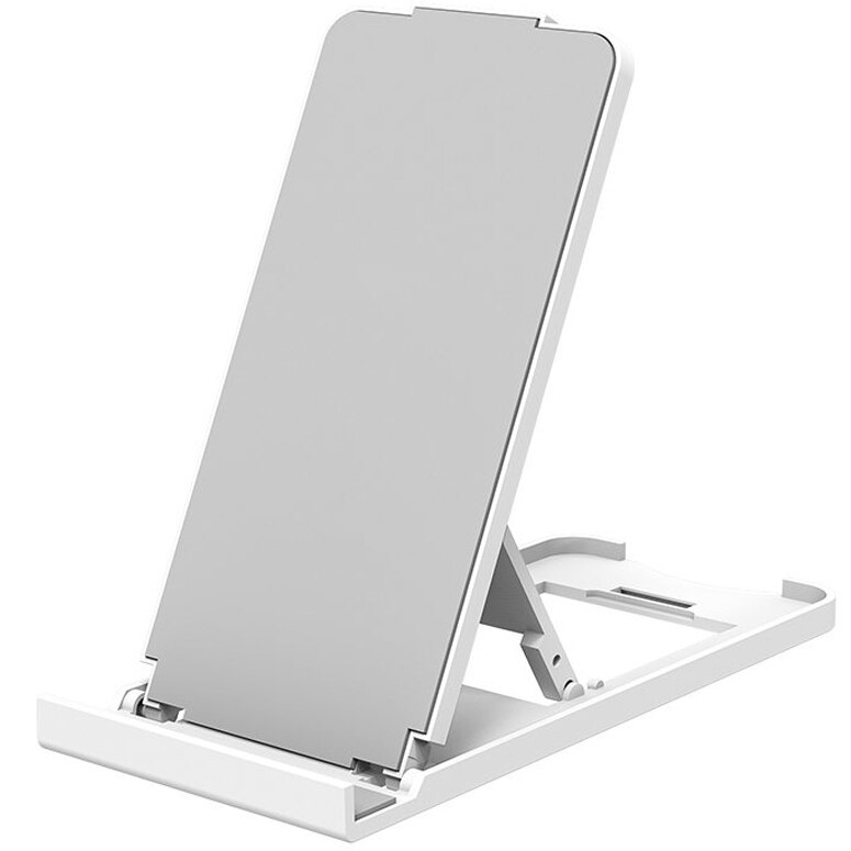 Suport telefon mobil si tableta NytroStand Pro, Anti-Alunecare, Universal, Alb