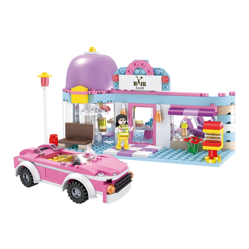 Set de constructie Salonul de infrumusetare- Cogo Girls 358piese
