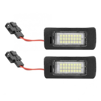 Set Lampi Numar Led Canbus fara eroare bec ars Audi A1, A4 B8, A5, A6, A7, TT, Q5, TTS, Passat 5D, R36 Set Lampi Numar Led Canbus fara eroare bec ars Audi A1, A4 B8, A5, A6, A7, TT, Q5, TTS, Passat 5D, R36