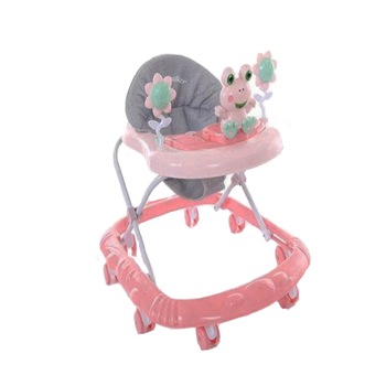 Premergator multifunctional cu figurine Baby Frog Walker, sunete 10 melodii, cu Inaltime reglabila, roti omni directionale 360 grade, culoare roz AK5023 Premergator multifunctional cu figurine Baby Frog Walker, sunete 10 melodii, cu Inaltime reglabila, roti omni directionale 360 grade, culoare roz AK5023