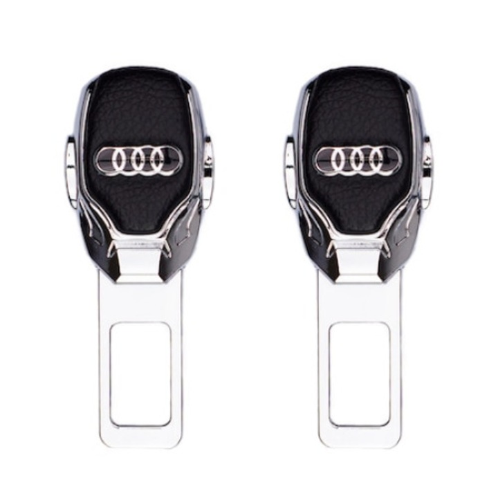 Audi Biztonsági övcsat dísz készlet, 2 db