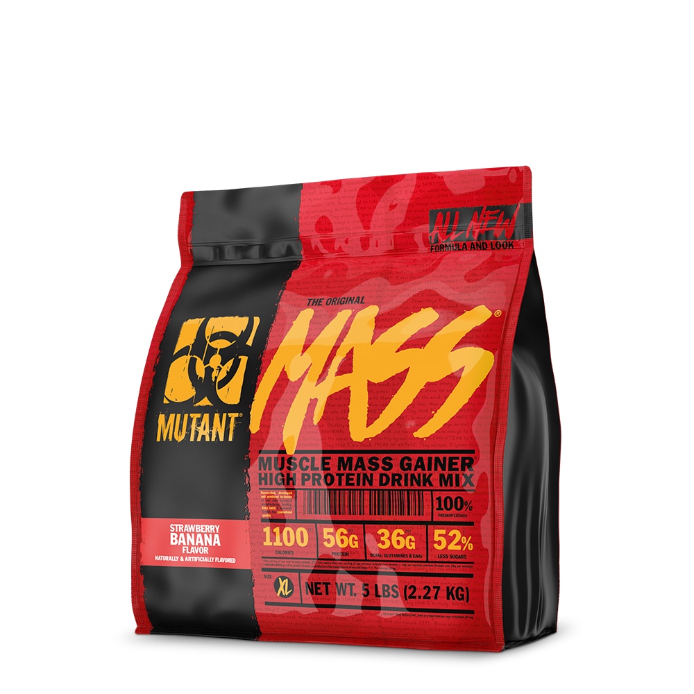 Proteina, Mutant, Mass, Capsuni Cu Banane 2.27 Kg