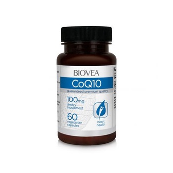 Biovea Coenzima Q10 (CoQ10) 100mg 60 Capsule vegetariene Biovea Coenzima Q10 (CoQ10) 100mg 60 Capsule vegetariene