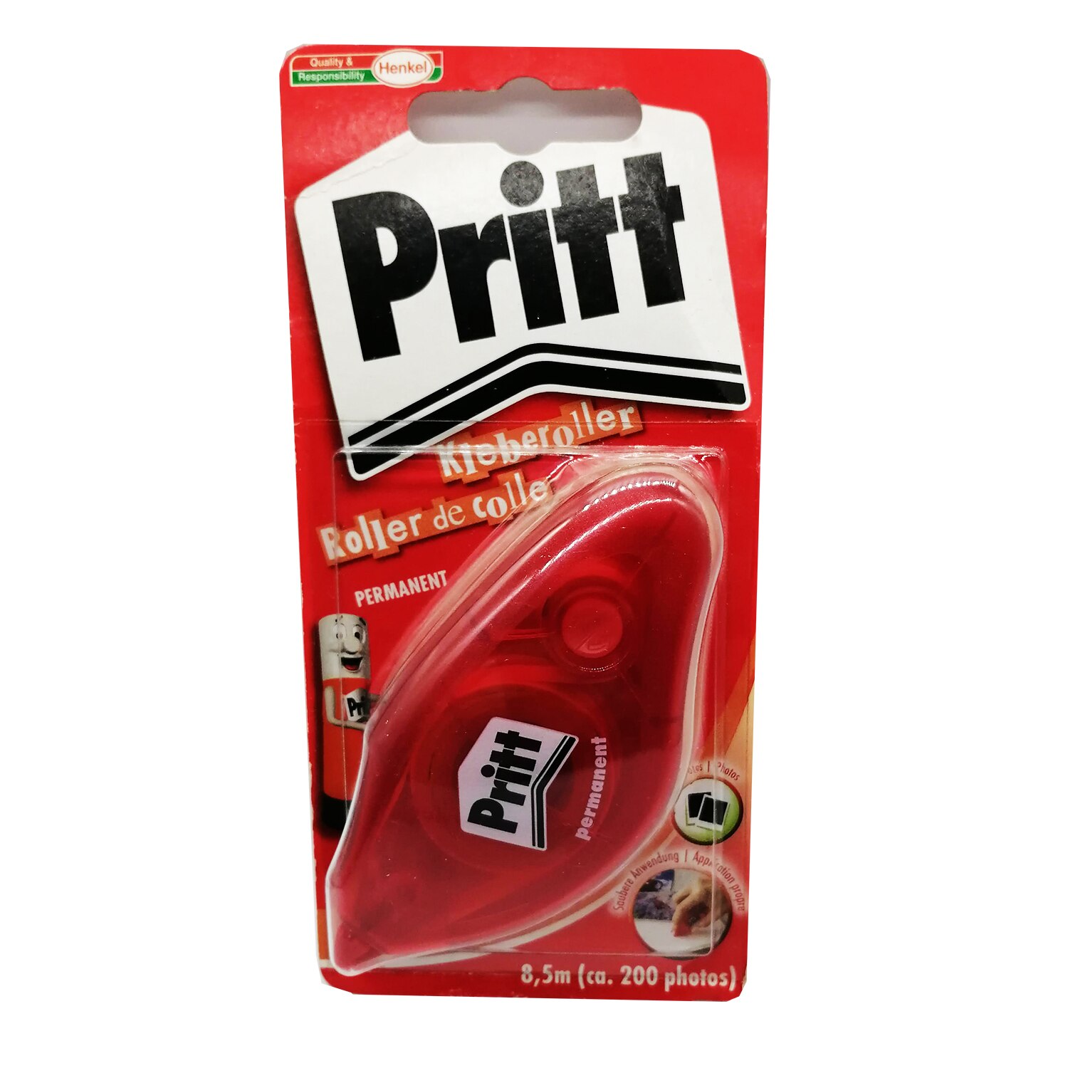 Banda dubla adeziva, Vision Pritt, la rola, 8,5 metri