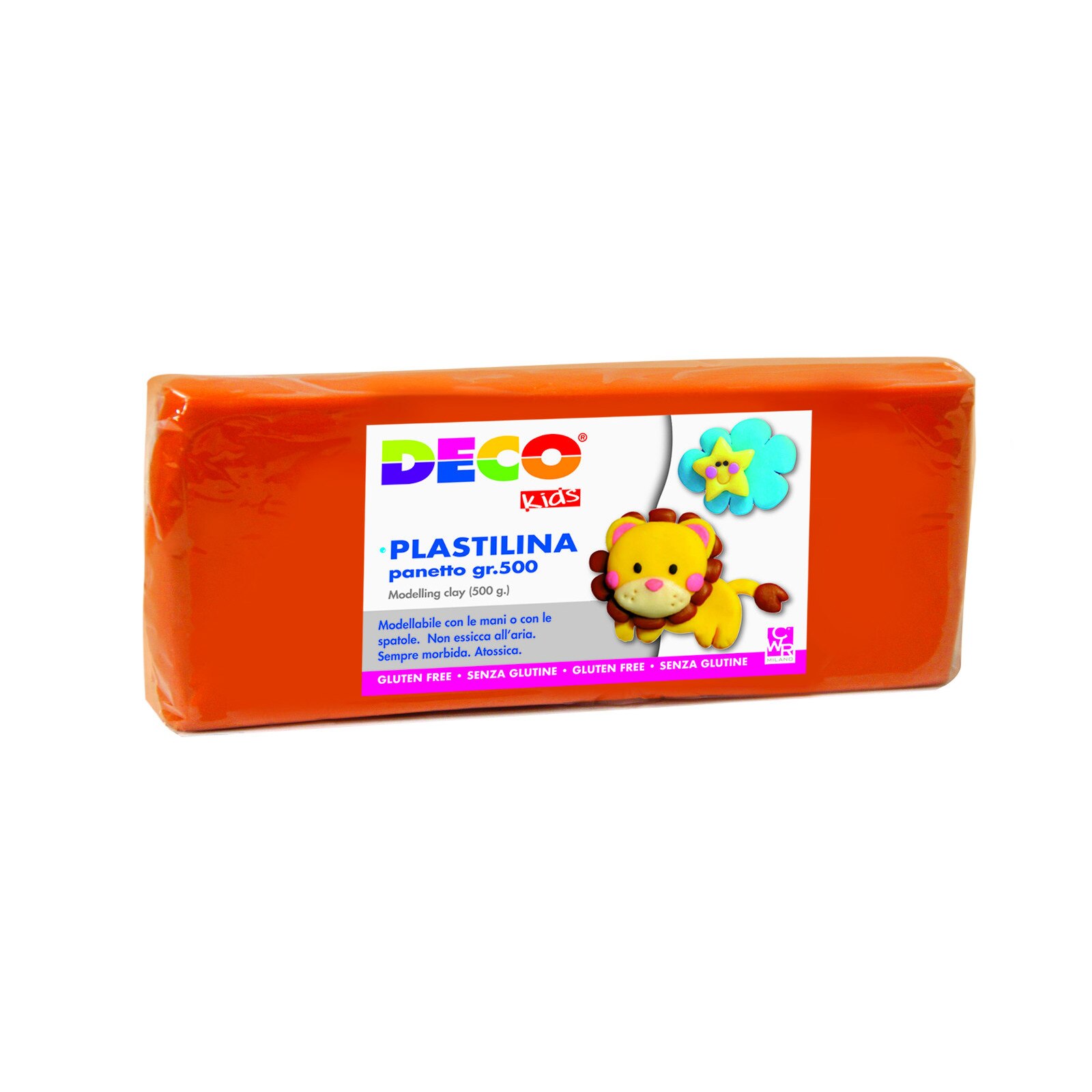 Plastilina 500 g portocaliu