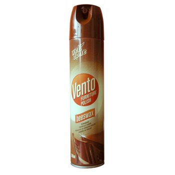Spray pentru mobila Vento Beeswax cu ceara si parfum de vanilie 300ml Spray pentru mobila Vento Beeswax cu ceara si parfum de vanilie 300ml