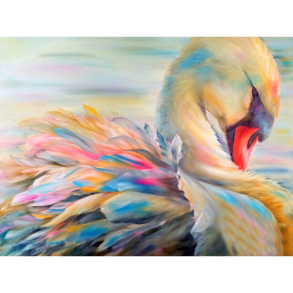 Set Pictura pe numere 80x100 cm, Panza din bumbac (PDP-902), fara rama