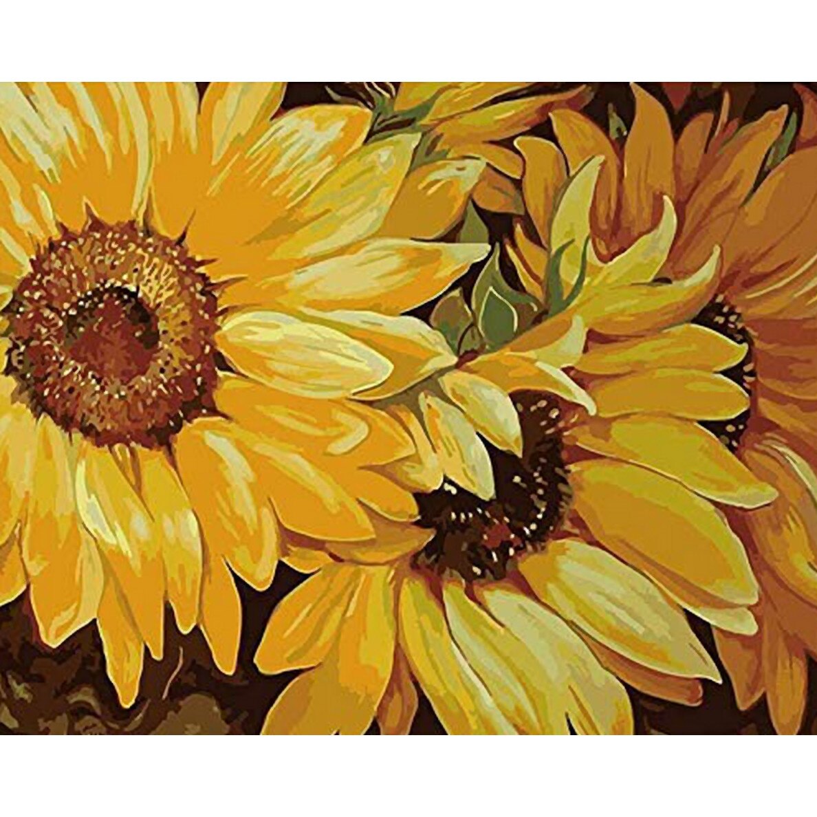 Pictura pe numere Criando (set) 50x65 cm - Panza din bumbac pe rama de lemn (PDP-115)