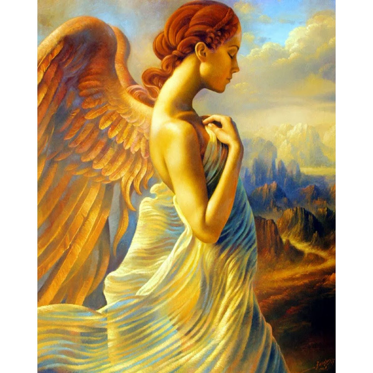 Pictura pe numere Criando (set) 60x75 cm - Panza din bumbac pe rama de lemn (PDP-845)