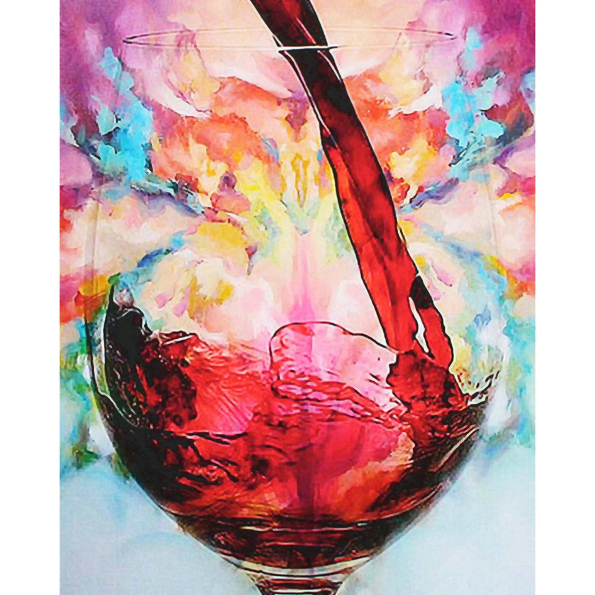 Pictura pe numere Criando (set) 60x75 cm - Panza din bumbac pe rama de lemn (PDP-141)