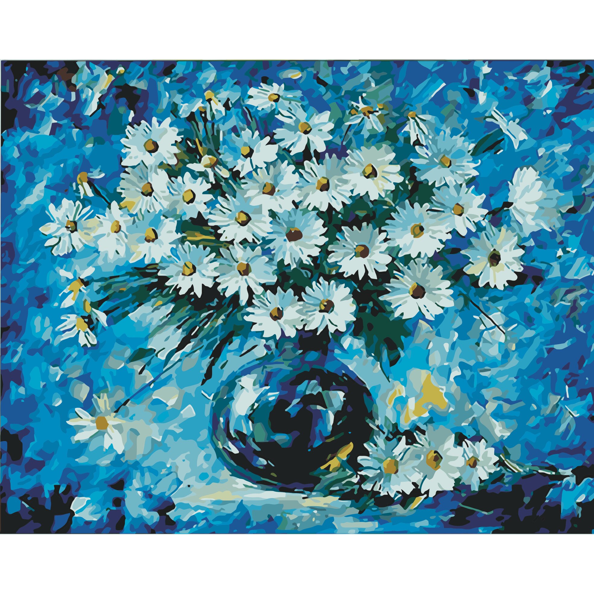 Pictura pe numere Criando (set) 50x65 cm - Panza din bumbac pe rama de lemn (PDP-538)