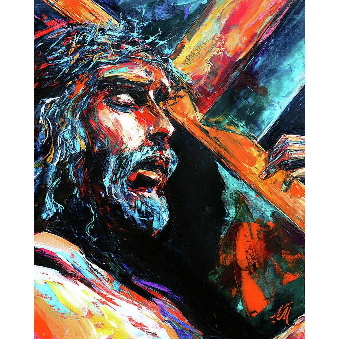 Pictura pe numere Criando (set) 60x75 cm - Panza din bumbac pe rama de lemn (PDP-726)