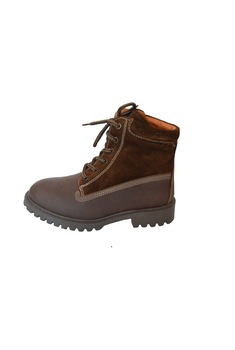 Ghete dama, piele naturala, Maro Inchis mat Ghete dama, piele naturala, Maro Inchis mat