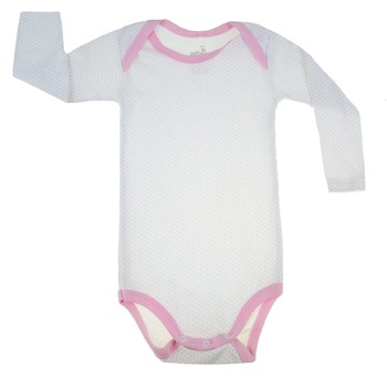 Body cu maneca lunga pentru fete Pifou Model 6 ML6RZ1, Alb, 86-89 cm Body cu maneca lunga pentru fete Pifou Model 6 ML6RZ1, Alb, 86-89 cm