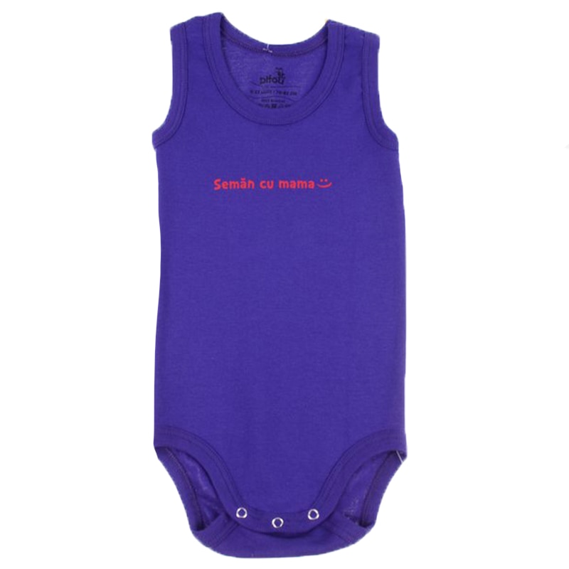 Body tip maiou pentru fete Pifou Model 5 BMF1-M1, Mov