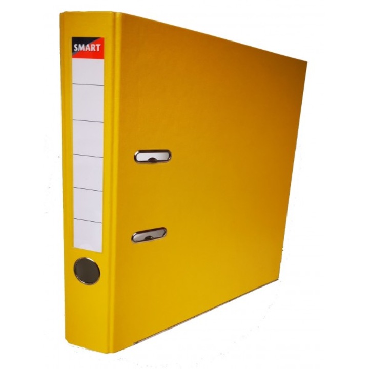 Biblioraft plastifiat SMART 5cm Galben A4