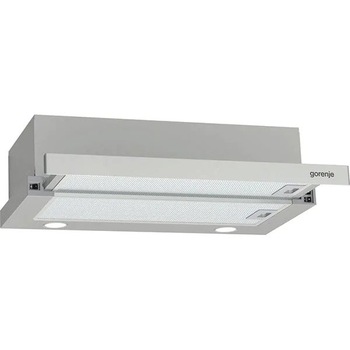 Hota incorporabila GORENJE BHP603E9X, 2 motoare, 350 m3/h, L 60 cm, Inox Hota incorporabila GORENJE BHP603E9X, 2 motoare, 350 m3/h, L 60 cm, Inox