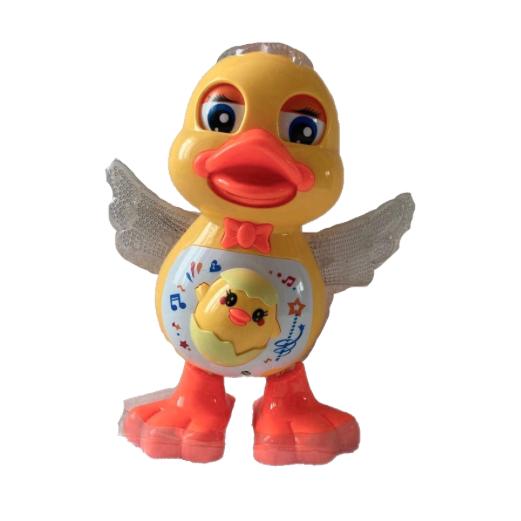 Jucarie interactiva, Rata Dansatoare, Multicolor, + 18 luni