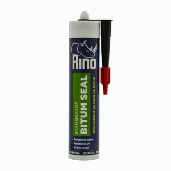 Etanseizant Rino Bitum Seal, 310 ml, Negru Etanseizant Rino Bitum Seal, 310 ml, Negru