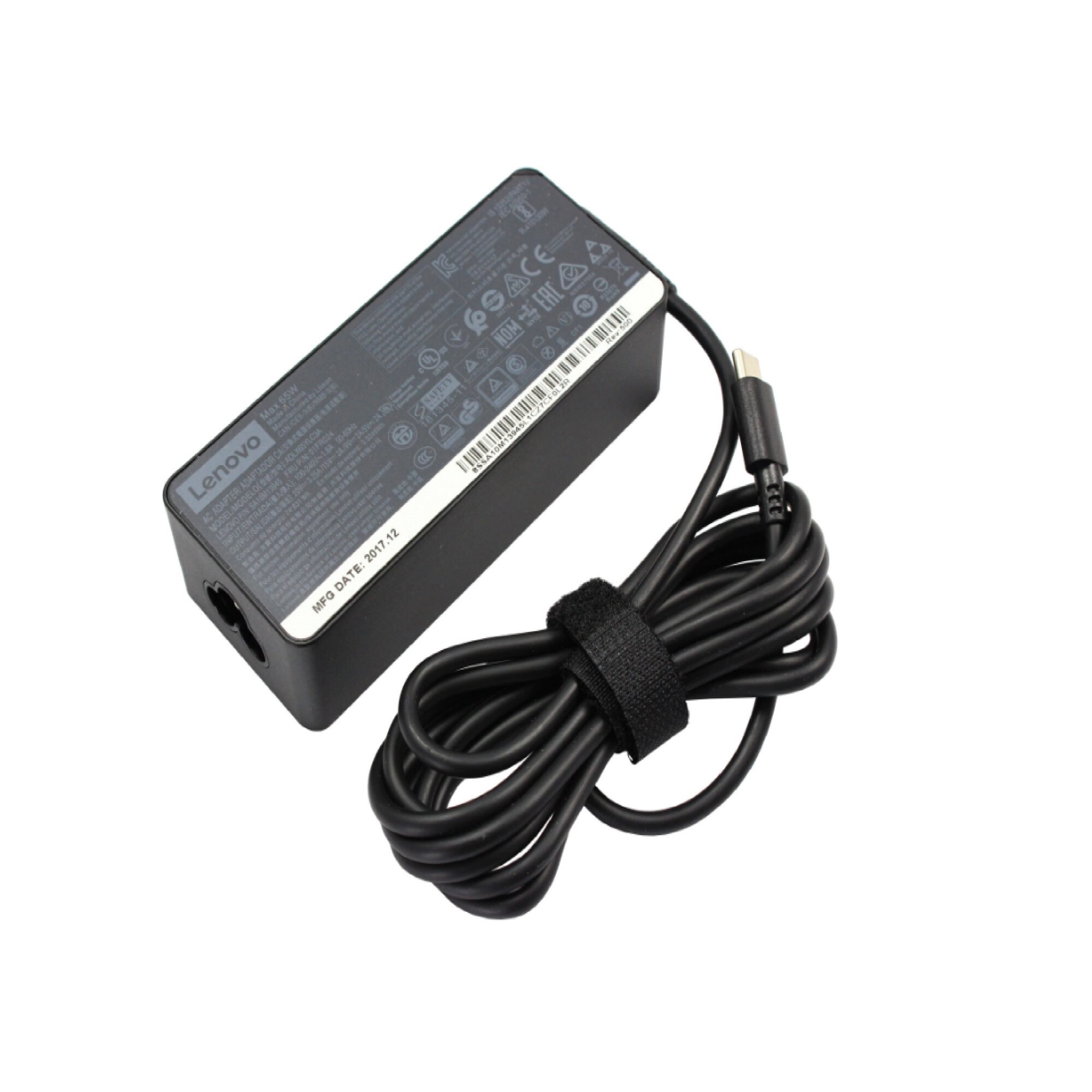 Alimentator de priza original Lenovo 65W USB-C 01FR024, 01FR030, GX20P92529, ADLX65YDC3A, ADLX65YCC3A pentru laptop Lenovo T480s, T490, T490s, T495, T590, X280, X390, X395
