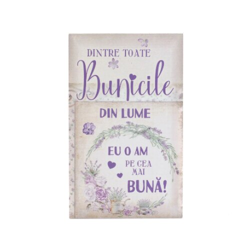 Tablou decorativ cu mesaj 
